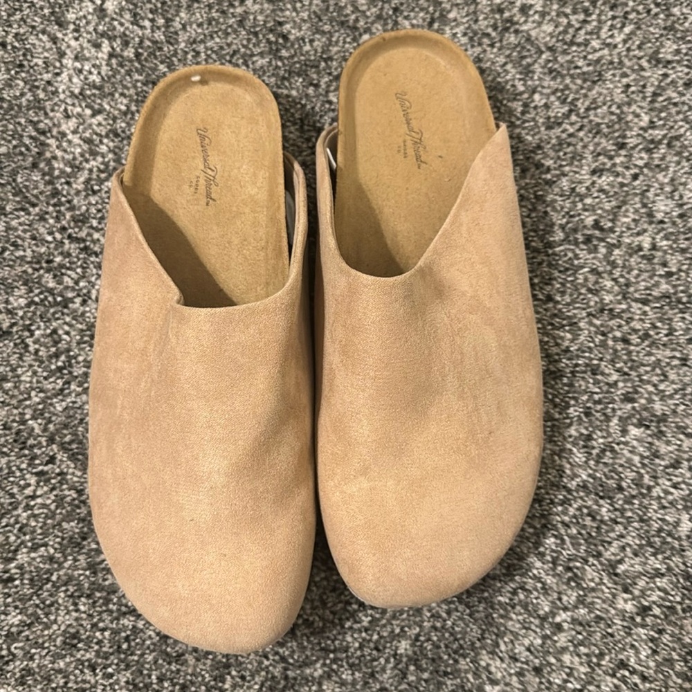 Universal Thread Slip On Mule Shoes